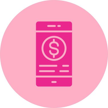 Çevrimiçi Aktarım Çemberi Gradyan Simgesi