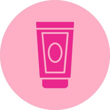 Krem Kabartma Çemberi Gradyan Simgesi