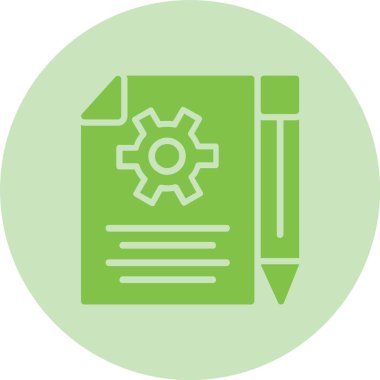 Geliştirme Kabartma Çemberi Gradyan Simgesi