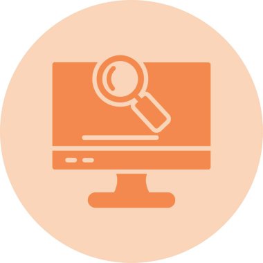 Glyph Çemberi Gradyan Simgesini Ara