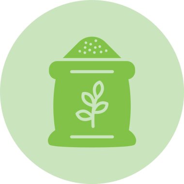 Un Kabartma Çemberi Gradyan Simgesi