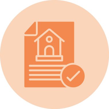 Liste Belgesi Kabartma Çemberi Gradyan Simgesini Kontrol Et