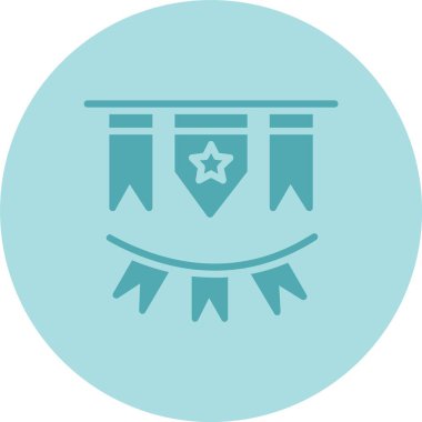 Çelenk Çemberi Gradyan Simgesi