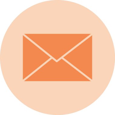 Çöp Posta Kabartma Çemberi Gradyan Simgesi