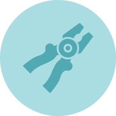 Pense Kabartma Çemberi Gradyan Simgesi