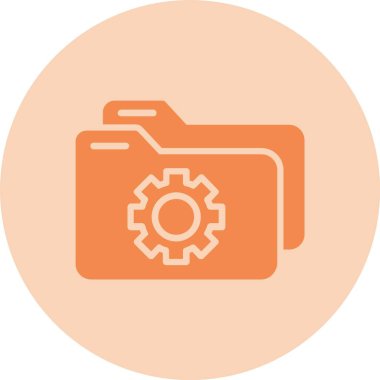 Dizin Kabartma Çemberi Gradyan Simgesi