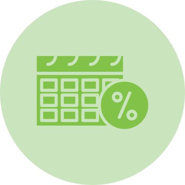 Bitiş Tarihi Kabartma Çemberi Gradyan Simgesi