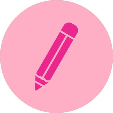 Kalem Kabartma Çemberi Gradyan Simgesi