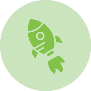 Başlangıç Glyph Çemberi Gradyan Simgesi