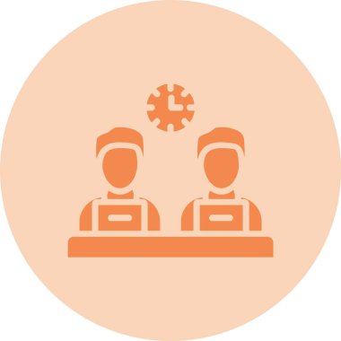 Takım Kabartma Çemberi Gradyan Simgesi