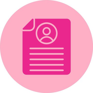 Portföy Kabartma Çemberi Gradyan Simgesi