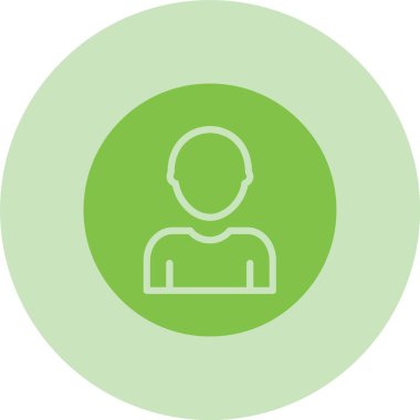 Glyph Çemberi Gradyan Simgesi Profili