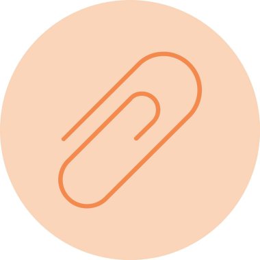 Klip Kabartma Çemberi Gradyan Simgesi