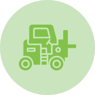 Yükleyici Kabartma Çemberi Gradyan Simgesi