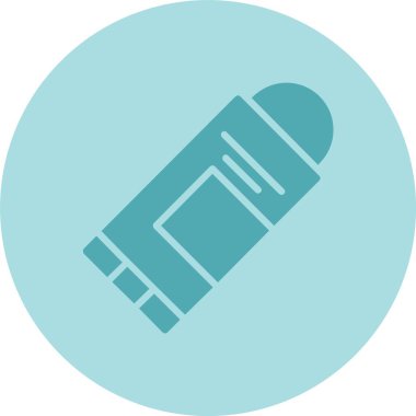 Yapıştırıcı Çubuğu Kabartma Çemberi Gradyan Simgesi