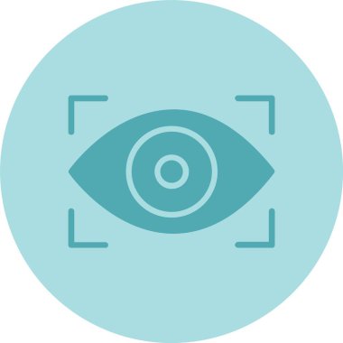 Vision Glyph Çember Gradyan Simgesi