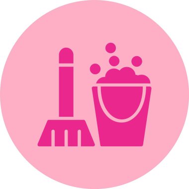 Kabartma Çemberi Gradyan Simgesi Temizleniyor