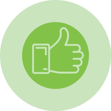 Glyph Çemberi Gradyan Simgesi gibi