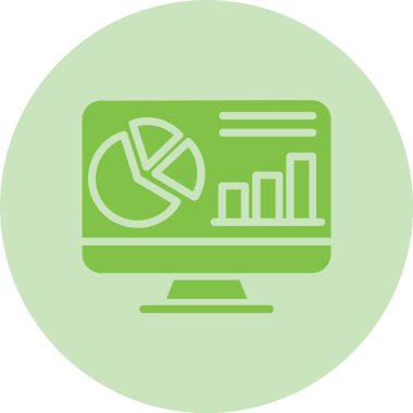 Gösterge Paneli Kabartma Çemberi Gradyan Simgesi