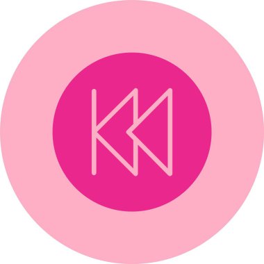 Hızlı Ters Kabartma Çemberi Gradyan Simgesi