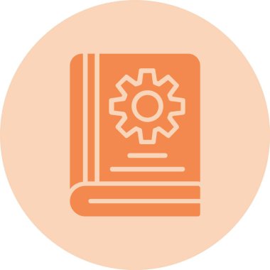 Elle İşaret Çemberi Gradyan Simgesi