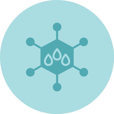 Nano Kabartma Çemberi Gradyan Simgesi