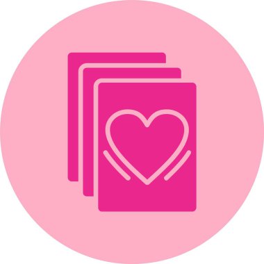 Kağıt Kabartma Çemberi Gradyan Simgesi