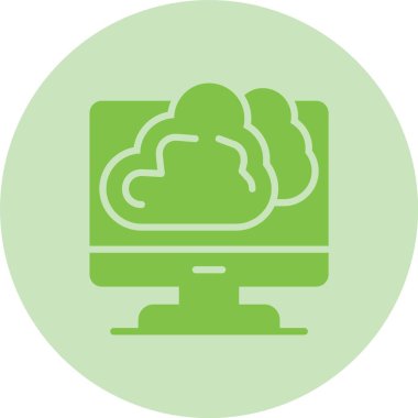 Hava Kabartma Çemberi Gradyan Simgesi