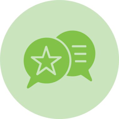 Konuşma Kabarcığı Kabartma Çemberi Grafik Simgesi