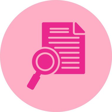 Glyph Çemberi Gradyan Simgesi Bulunuyor