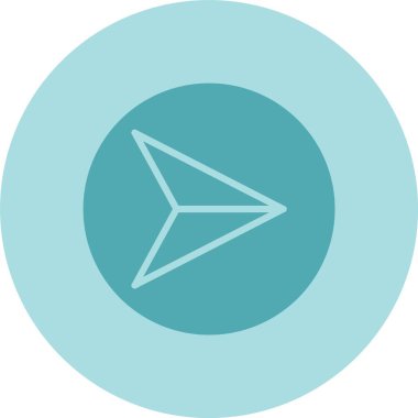 Kabartma Çemberi Gradyan Simgesini Gönder