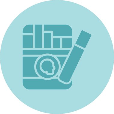 Tütün Kabartma Çemberi Gradyan Simgesi