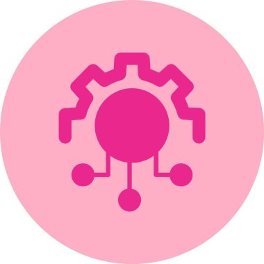 Bütünleşme Kabartma Çemberi Gradyan Simgesi