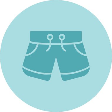 Kısa Kabartma Çemberi Gradyan Simgesi