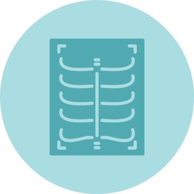 Xray Glyph Çember Gradyan Simgesi