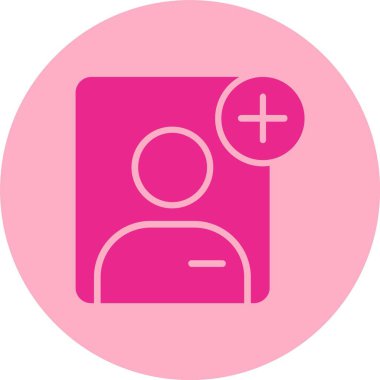 Kullanıcı Kabartma Çemberi Gradyan Simgesi Ekle