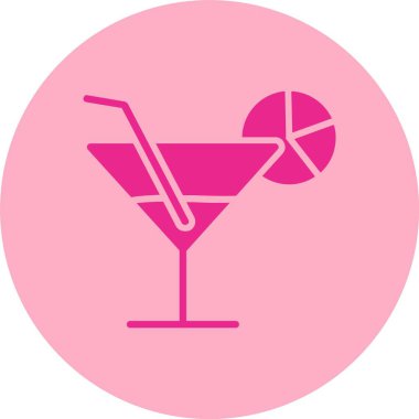 Glass Glyph Çember Gradyan Simgesi