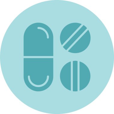 Haplar Kabartma Çemberi Gradyan Simgesi