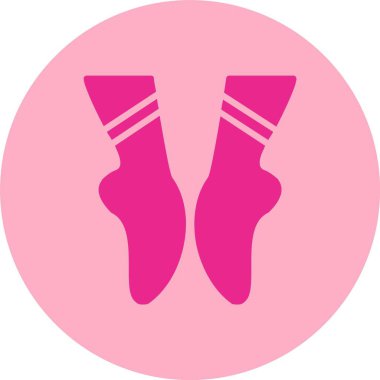 Bale Kabartma Çemberi Gradyan Simgesi