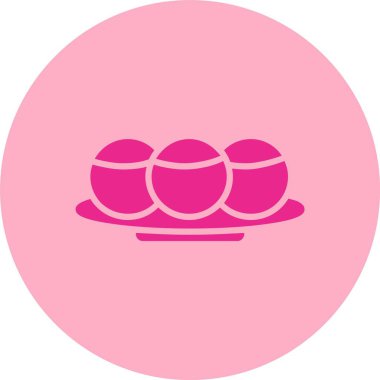 Şekerleme Kabartma Çemberi Gradyan Simgesi