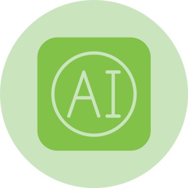 Yapay Kabartma Çemberi Gradyan Simgesi