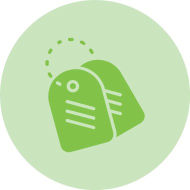 Köpek Etiketi Kabartma Çemberi Grafik Simgesi