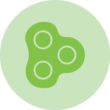 Hücre Kabartma Çemberi Gradyan Simgesi