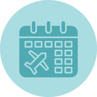 Zamanlama Kabartma Çemberi Gradyan Simgesi