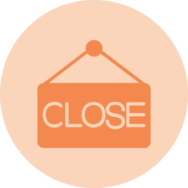 Glyph Çemberi Gradyan Simgesini Kapat