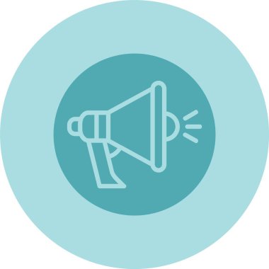 Sosyal Tanıtım Çemberi Gradyan Simgesi