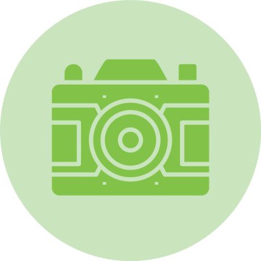 DSR Kamera Kabartma Çemberi Gradyan Simgesi