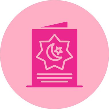 Tebrik Kartı Kabartma Çemberi Gradyan Simgesi