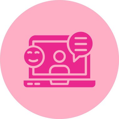 Etkileyici Kabartma Çemberi Gradyan Simgesi