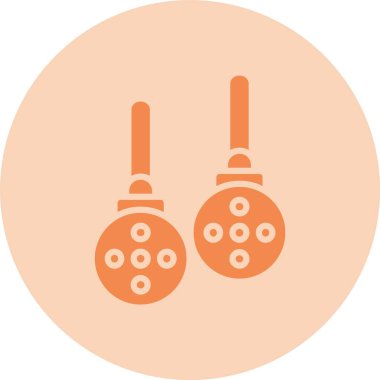 Işıklar Kabartma Çemberi Gradyan Simgesi